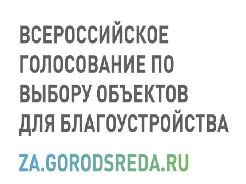 Всероссийское онлайн-голосование по выбору общественных территорий, подлежащих благоустройству в 2025 году.